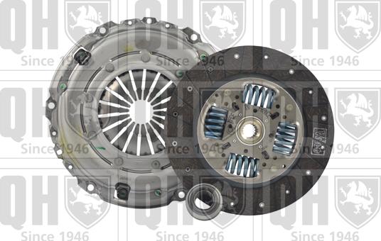 Quinton Hazell QKT2808AF - Clutch Kit autospares.lv