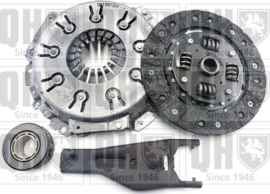 Quinton Hazell QKT2872AF - Clutch Kit autospares.lv