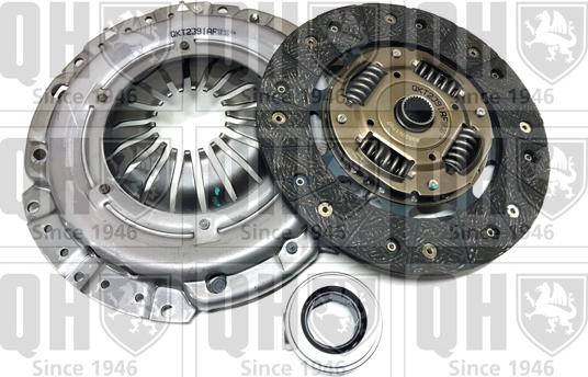 Quinton Hazell QKT2391AF - Clutch Kit autospares.lv