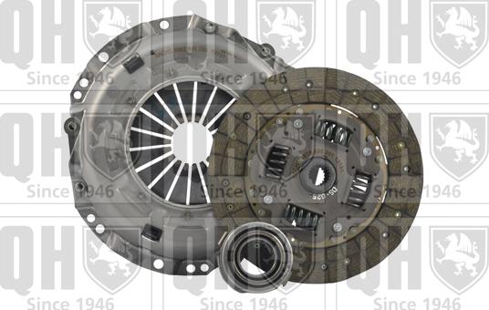 Quinton Hazell QKT2344AF - Clutch Kit autospares.lv