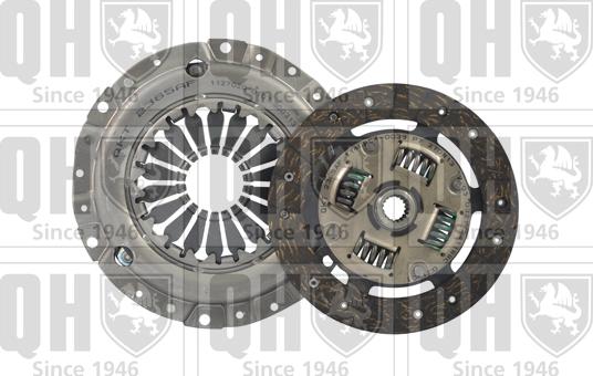 Quinton Hazell QKT2365AF - Clutch Kit autospares.lv