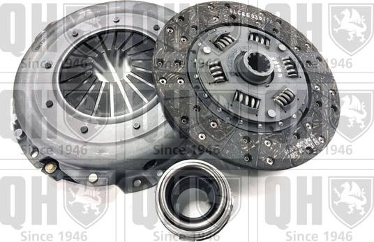 Quinton Hazell QKT236AF - Clutch Kit autospares.lv