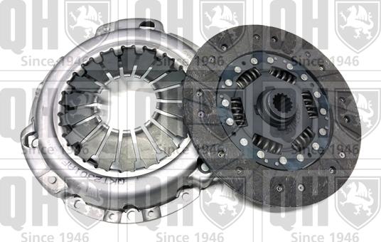 Quinton Hazell QKT2301AF - Clutch Kit autospares.lv