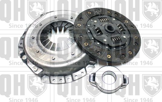 Quinton Hazell QKT2380AF - Clutch Kit autospares.lv