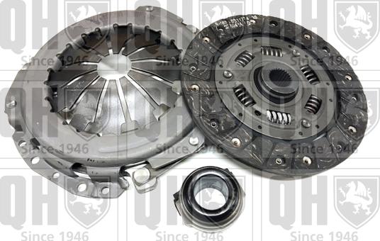 Quinton Hazell QKT2336AF - Clutch Kit autospares.lv