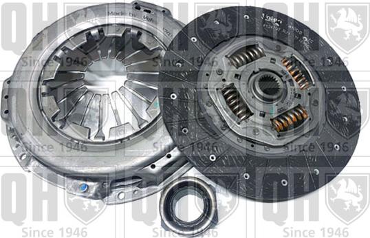 Quinton Hazell QKT2330AF - Clutch Kit autospares.lv