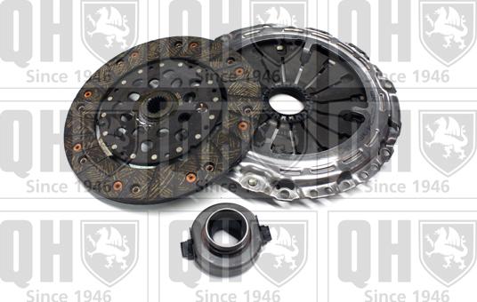 Quinton Hazell QKT2324AF - Clutch Kit autospares.lv