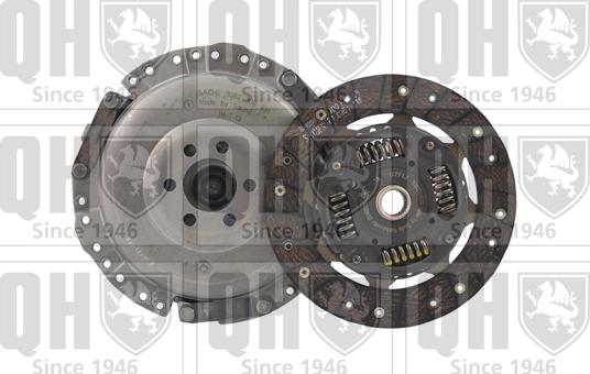 Quinton Hazell QKT2378AF - Clutch Kit autospares.lv