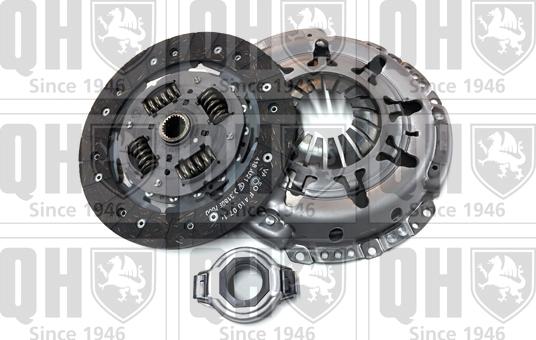 Quinton Hazell QKT2282AF - Clutch Kit autospares.lv