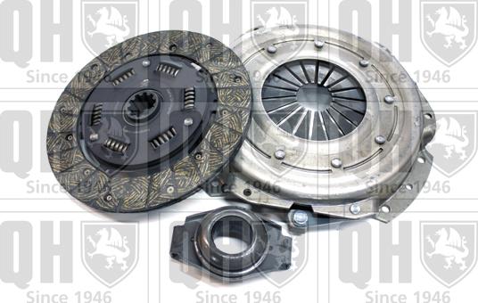 Quinton Hazell QKT223AF - Clutch Kit autospares.lv