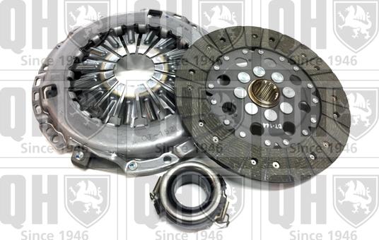 Quinton Hazell QKT2220AF - Clutch Kit autospares.lv