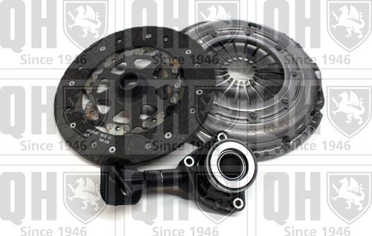 Quinton Hazell QKT2788AF - Clutch Kit autospares.lv