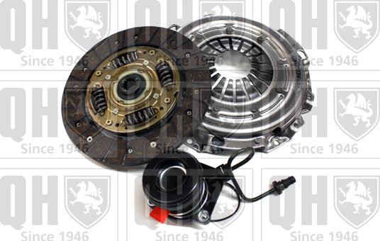 Quinton Hazell QKT2723AF - Clutch Kit autospares.lv