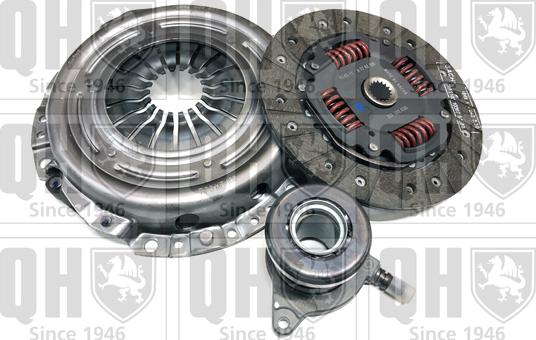 Quinton Hazell QKT2774AF - Clutch Kit autospares.lv