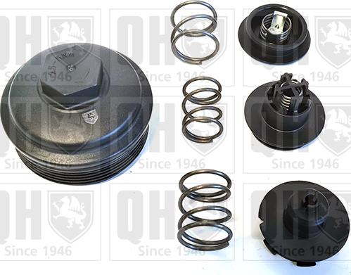 Quinton Hazell QOC1054 - Cap, oil filter housing autospares.lv