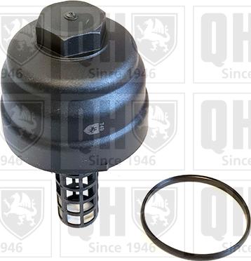 Quinton Hazell QOC1050 - Cap, oil filter housing autospares.lv