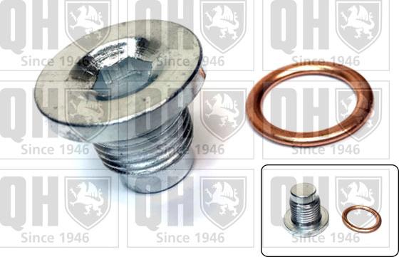 Quinton Hazell QOC1000 - Sealing Plug, oil sump autospares.lv