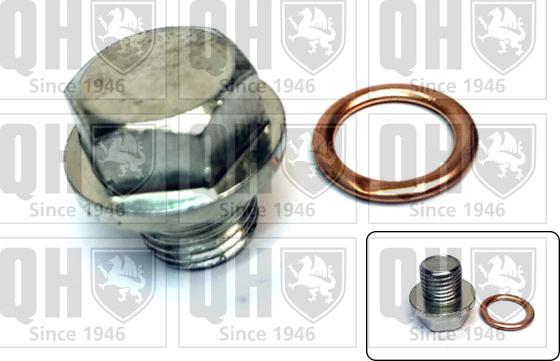 Quinton Hazell QOC1012 - Sealing Plug, oil sump autospares.lv