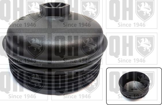 Quinton Hazell QOC1023 - Cap, oil filter housing autospares.lv