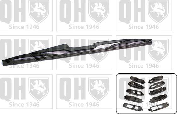 Quinton Hazell QRW016 - Wiper Blade autospares.lv