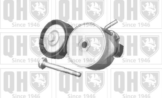 Quinton Hazell QTA1133 - Belt Tensioner, v-ribbed belt autospares.lv