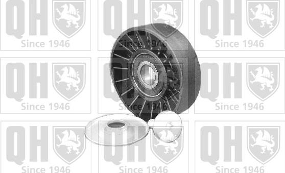 Quinton Hazell QTA1127 - Pulley, v-ribbed belt autospares.lv