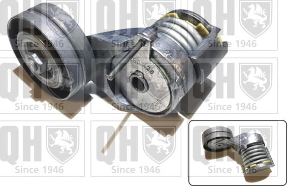 Quinton Hazell QTA1302 - Belt Tensioner, v-ribbed belt autospares.lv