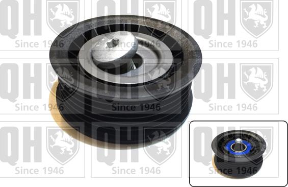 Quinton Hazell QTA1334 - Pulley, v-ribbed belt autospares.lv