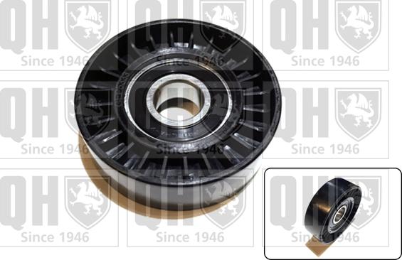 Quinton Hazell QTA1236 - Pulley, v-ribbed belt autospares.lv