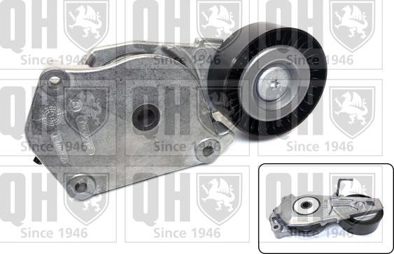 Quinton Hazell QTA1278 - Belt Tensioner, v-ribbed belt autospares.lv