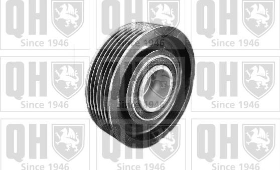 Quinton Hazell QTA745 - Pulley, v-ribbed belt autospares.lv