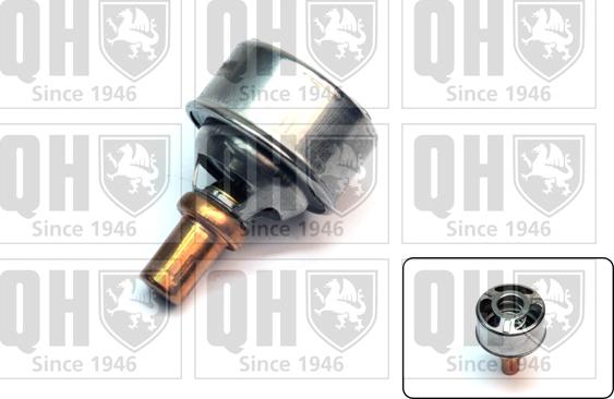 Quinton Hazell QTH486 - Coolant thermostat / housing autospares.lv