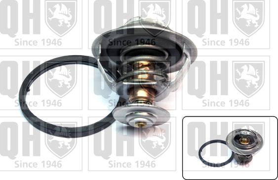 Quinton Hazell QTH439K - Coolant thermostat / housing autospares.lv