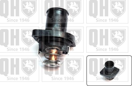 Quinton Hazell QTH504K - Coolant thermostat / housing autospares.lv