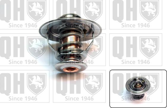 Quinton Hazell QTH501 - Coolant thermostat / housing autospares.lv