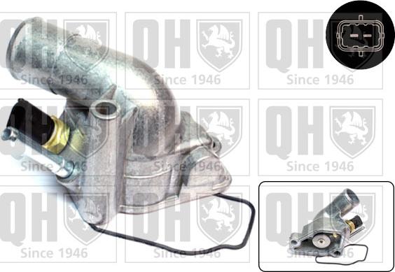 Quinton Hazell QTH526K - Coolant thermostat / housing autospares.lv