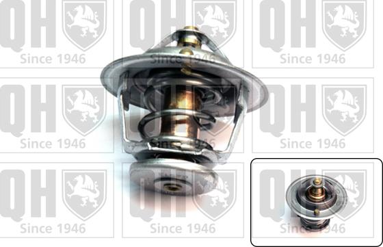 Quinton Hazell QTH574 - Coolant thermostat / housing autospares.lv