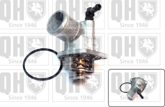 Quinton Hazell QTH570K - Coolant thermostat / housing autospares.lv