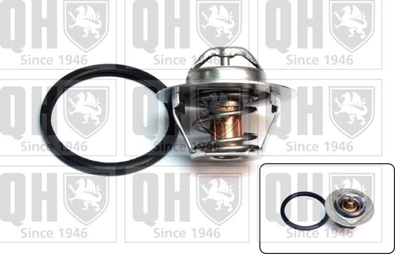 Quinton Hazell QTH697K - Coolant thermostat / housing autospares.lv