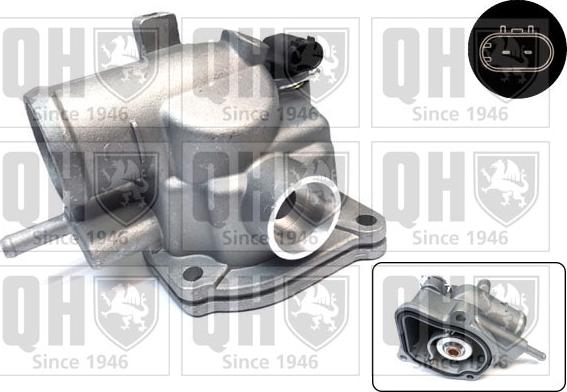 Quinton Hazell QTH605K - Coolant thermostat / housing autospares.lv