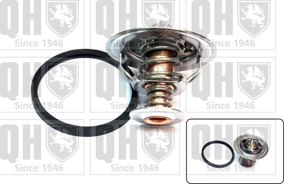Quinton Hazell QTH607K - Coolant thermostat / housing autospares.lv