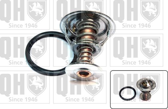 Quinton Hazell QTH615K - Coolant thermostat / housing autospares.lv