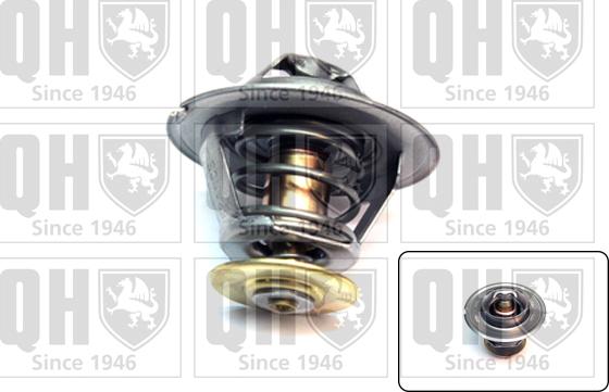 Quinton Hazell QTH164 - Coolant thermostat / housing autospares.lv