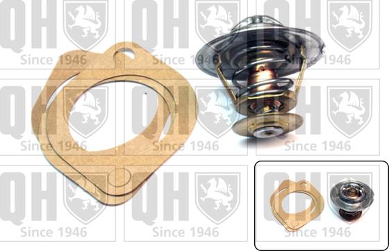 Quinton Hazell QTH165K - Coolant thermostat / housing autospares.lv