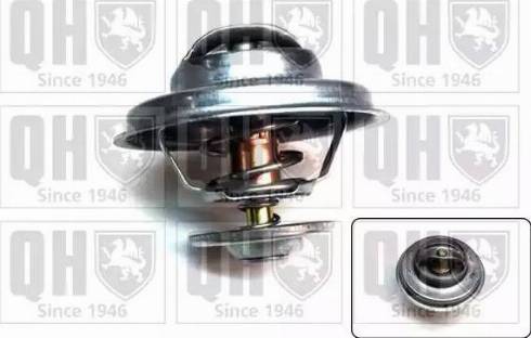 Quinton Hazell QTH348 - Coolant thermostat / housing autospares.lv