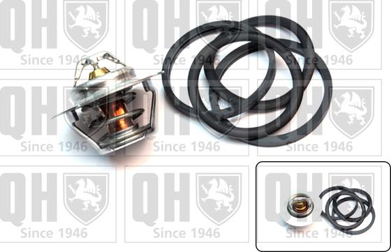 Quinton Hazell QTH355K - Coolant thermostat / housing autospares.lv