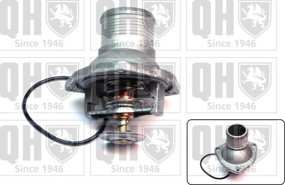 Quinton Hazell QTH334K - Coolant thermostat / housing autospares.lv