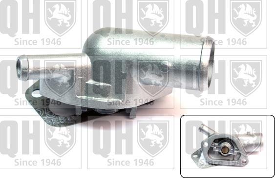 Quinton Hazell QTH338K - Coolant thermostat / housing autospares.lv
