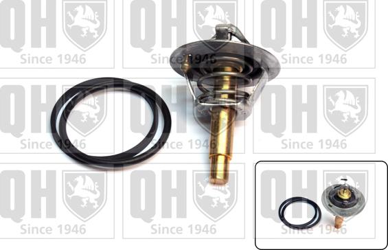 Quinton Hazell QTH768K - Coolant thermostat / housing autospares.lv