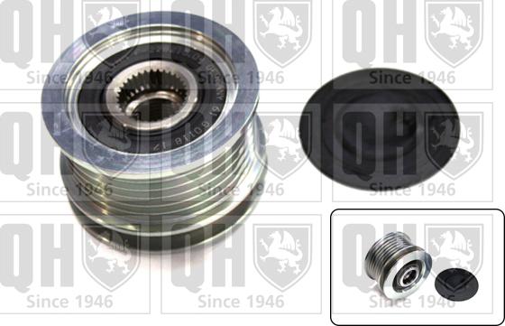 Quinton Hazell QTR109 - Pulley, alternator, freewheel clutch autospares.lv